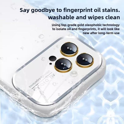 For iPhone 16 Kalebol Large Windows Frosted Liquid Silicone Phone Case(Black) by Kalebol