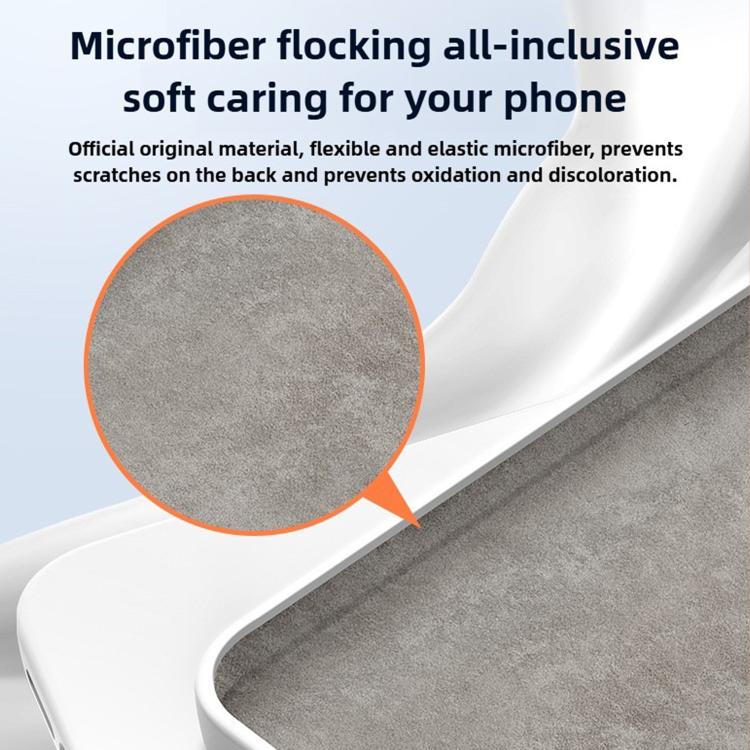 For iPhone 16 Kalebol Large Windows Frosted Liquid Silicone Phone Case(Black) by Kalebol