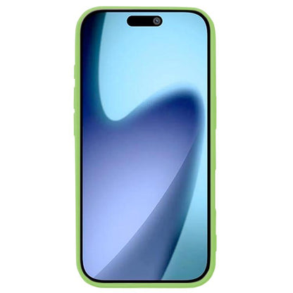 For iPhone 17 Pro Max Kalebol Solid Color Simple All-inclusive Liquid Silicone Phone Case(Green) by Kalebol