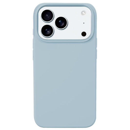 For iPhone 17 Pro Max Kalebol Solid Color Simple All-inclusive Liquid Silicone Phone Case(Light Blue) by Kalebol