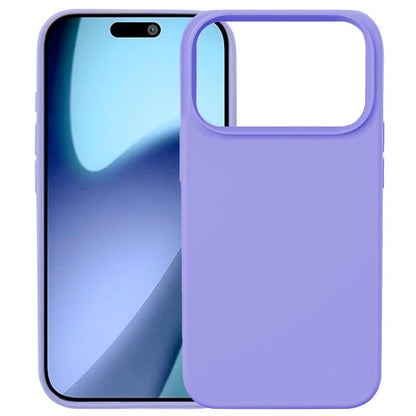 For iPhone 17 Pro Max Kalebol Solid Color Simple All-inclusive Liquid Silicone Phone Case(Purple) by Kalebol