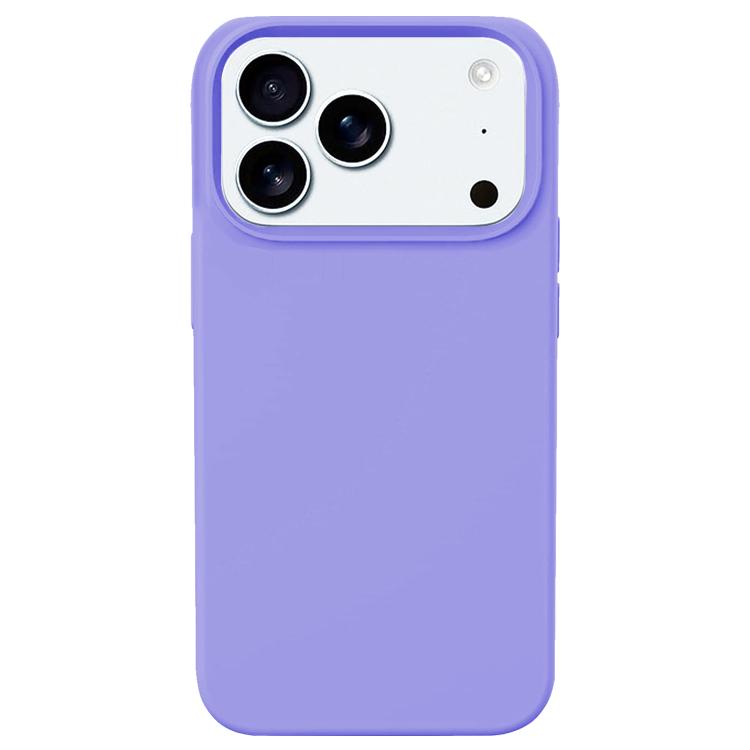 For iPhone 17 Pro Kalebol Solid Color Simple All-inclusive Liquid Silicone Phone Case(Purple) by Kalebol