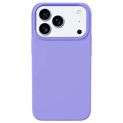 For iPhone 17 Pro Kalebol Solid Color Simple All-inclusive Liquid Silicone Phone Case(Purple) by Kalebol