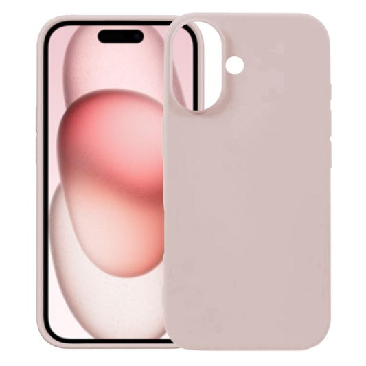 For iPhone 17 Kalebol Solid Color Simple All-inclusive Liquid Silicone Phone Case(Pink) by Kalebol