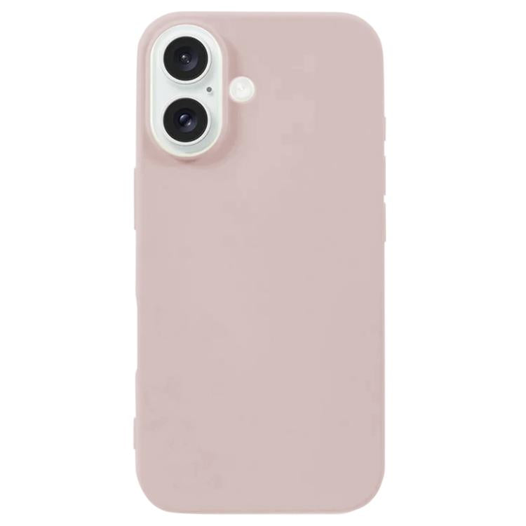 For iPhone 17 Kalebol Solid Color Simple All-inclusive Liquid Silicone Phone Case(Pink) by Kalebol