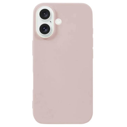 For iPhone 17 Kalebol Solid Color Simple All-inclusive Liquid Silicone Phone Case(Pink) by Kalebol