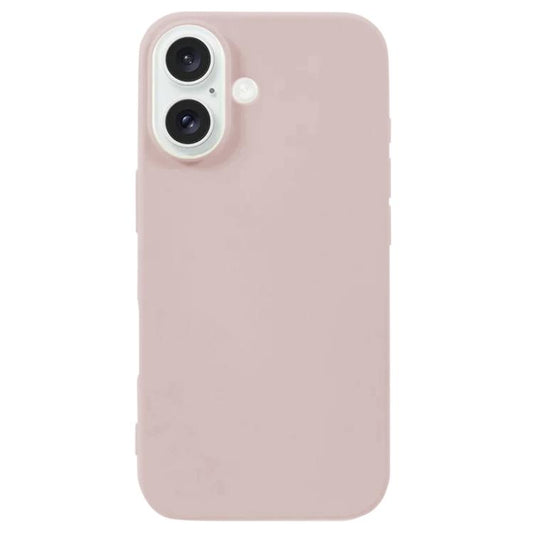 For iPhone 17 Kalebol Solid Color Simple All-inclusive Liquid Silicone Phone Case(Pink) by Kalebol