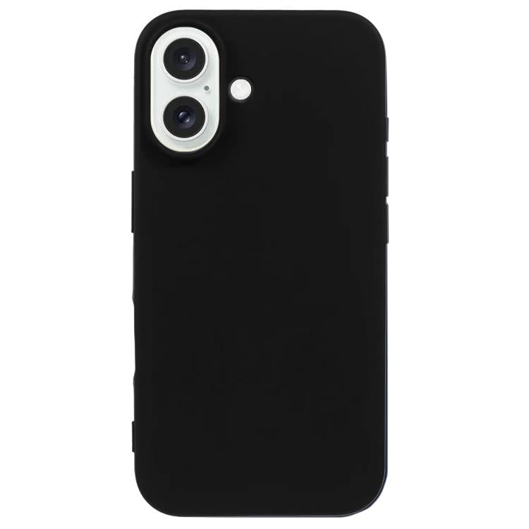 For iPhone 17 Kalebol Solid Color Simple All-inclusive Liquid Silicone Phone Case(Black) by Kalebol