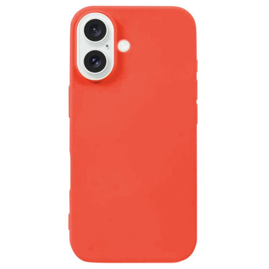 For iPhone 17 Kalebol Solid Color Simple All-inclusive Liquid Silicone Phone Case(Orange) by Kalebol