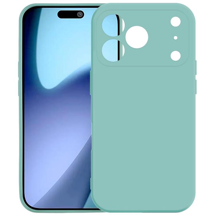 For iPhone 17 Pro Max Kalebol Precise Cutouts Solid Color TPU Phone Case(Light Blue) by Kalebol