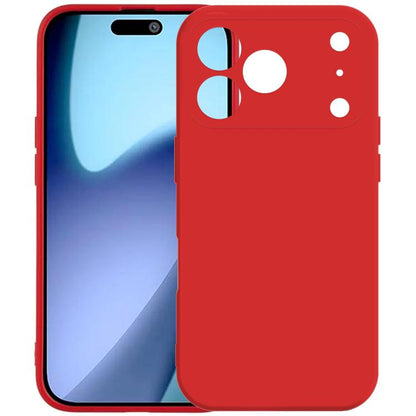 For iPhone 17 Pro Max Kalebol Precise Cutouts Solid Color TPU Phone Case(Red) by Kalebol
