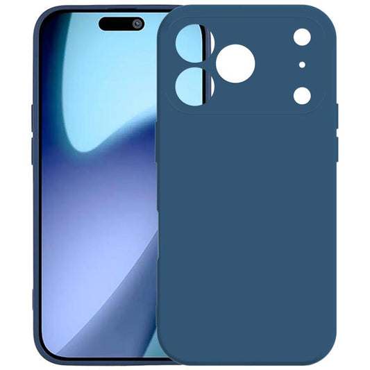 For iPhone 17 Pro Max Kalebol Precise Cutouts Solid Color TPU Phone Case(Blue) by Kalebol