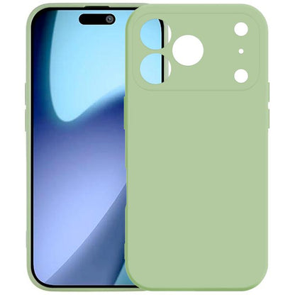 For iPhone 17 Pro Max Kalebol Precise Cutouts Solid Color TPU Phone Case(Matcha Green) by Kalebol