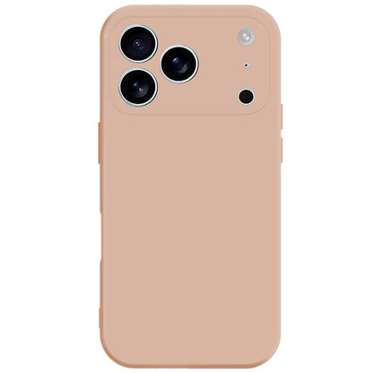 For iPhone 17 Pro Max Kalebol Precise Cutouts Solid Color TPU Phone Case(Snow Pink) by Kalebol