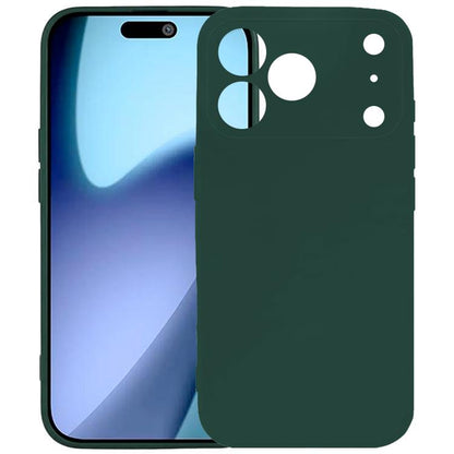 For iPhone 17 Pro Kalebol Precise Cutouts Solid Color TPU Phone Case(Dark Green) by Kalebol