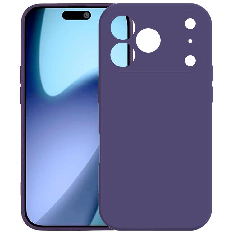 For iPhone 17 Pro Kalebol Precise Cutouts Solid Color TPU Phone Case(Roland Purple) by Kalebol