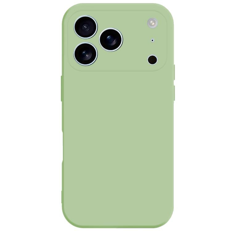 For iPhone 17 Pro Kalebol Precise Cutouts Solid Color TPU Phone Case(Matcha Green) by Kalebol