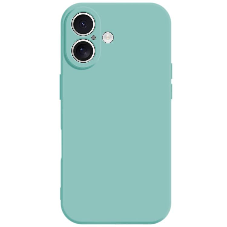 For iPhone 17 Kalebol Precise Cutouts Solid Color TPU Phone Case(Light Blue) by Kalebol