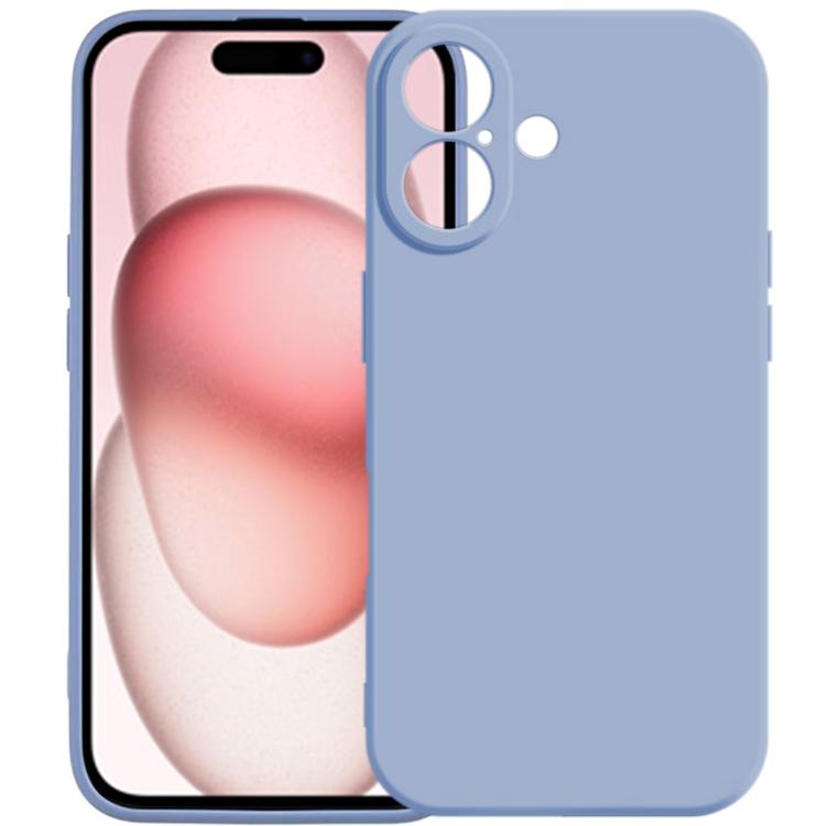 For iPhone 17 Kalebol Precise Cutouts Solid Color TPU Phone Case(Lilac Purple) by Kalebol