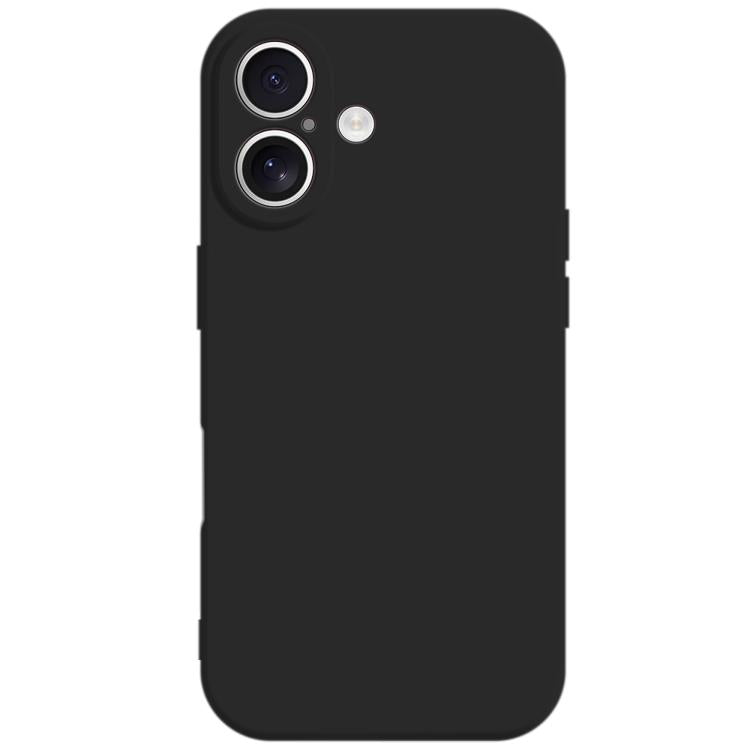For iPhone 17 Kalebol Precise Cutouts Solid Color TPU Phone Case(Black) by Kalebol