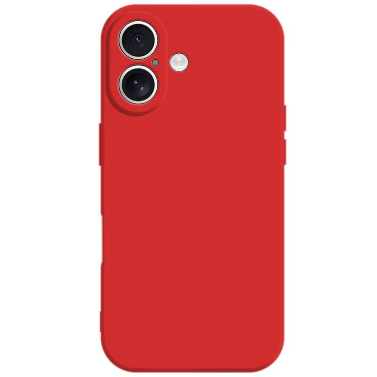 For iPhone 17 Kalebol Precise Cutouts Solid Color TPU Phone Case(Red) by Kalebol