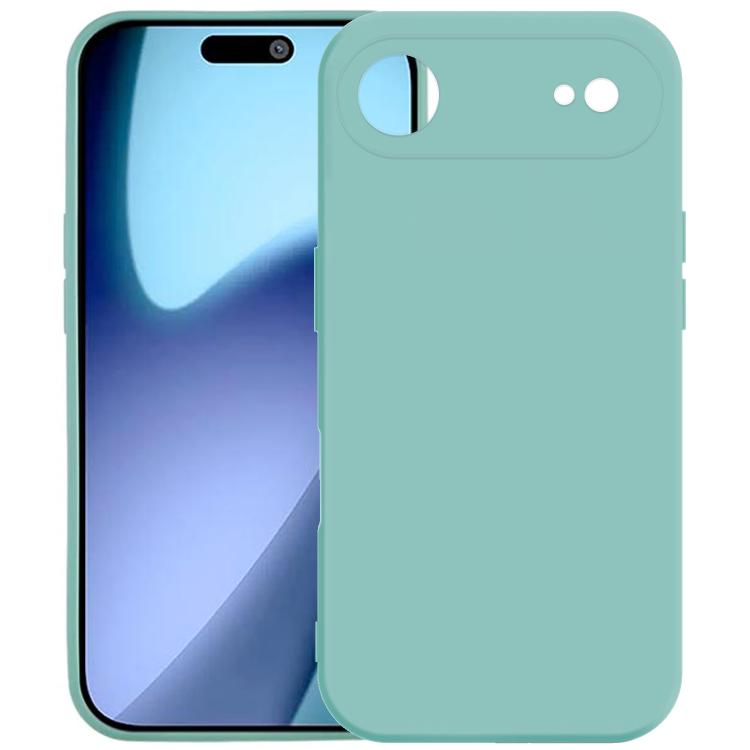 For iPhone Air Kalebol Precise Cutouts Solid Color TPU Phone Case(Light Blue) by Kalebol