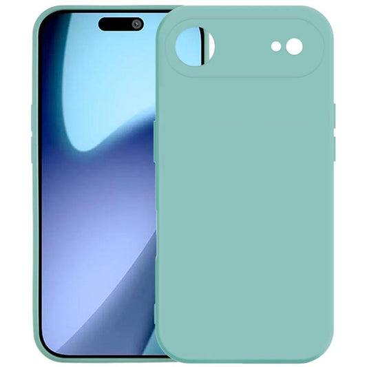 For iPhone Air Kalebol Precise Cutouts Solid Color TPU Phone Case(Light Blue) by Kalebol