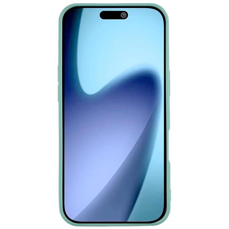 For iPhone Air Kalebol Precise Cutouts Solid Color TPU Phone Case(Light Blue) by Kalebol