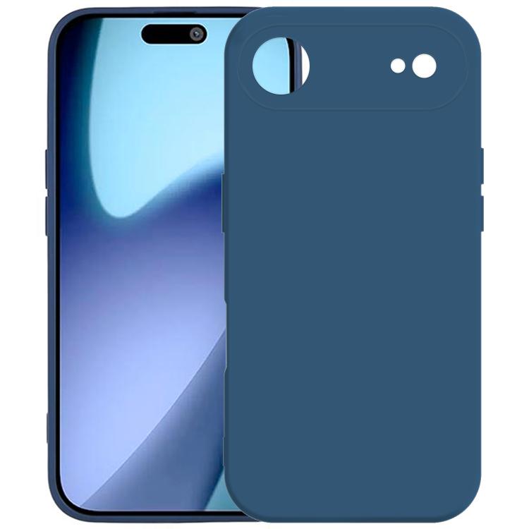 For iPhone Air Kalebol Precise Cutouts Solid Color TPU Phone Case(Blue) by Kalebol