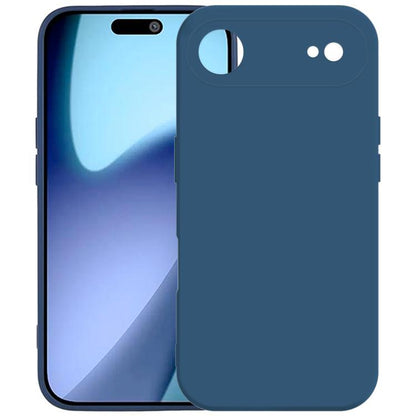 For iPhone Air Kalebol Precise Cutouts Solid Color TPU Phone Case(Blue) by Kalebol