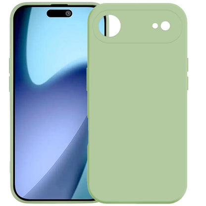 For iPhone Air Kalebol Precise Cutouts Solid Color TPU Phone Case(Matcha Green) by Kalebol