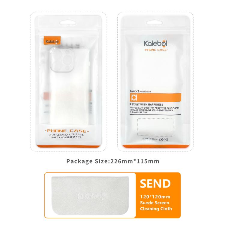 For iPhone Air Kalebol Ice-clear MagSafe Anti-drop Phone Case(Transparent) by Kalebol