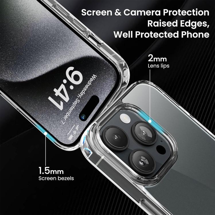 For iPhone 17 Kalebol Simple Clear PC Phone Case(Transparent) by Kalebol