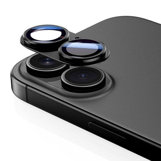 For iPhone 17 Kalebol Armor Full-Coverage Metal Lens Ring Protector Film(Black) by Kalebol