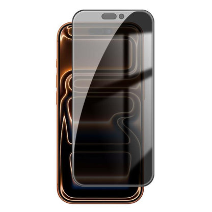 For iPhone 17 Pro Kalebol High-Aluminum Screen-Printed Full-Coverage Black-Border Privacy Tempered Glass Film by Kalebol