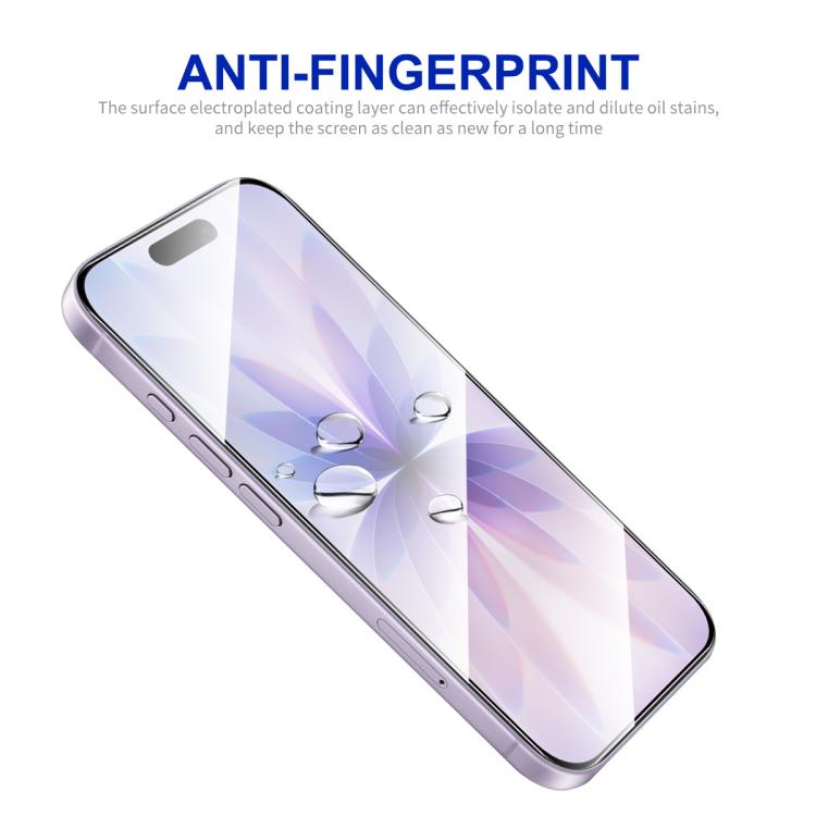 For iPhone 17 2pcs ENKAY Thickened Glue No White Edge High Aluminum-silicon Tempered Glass Film by ENKAY