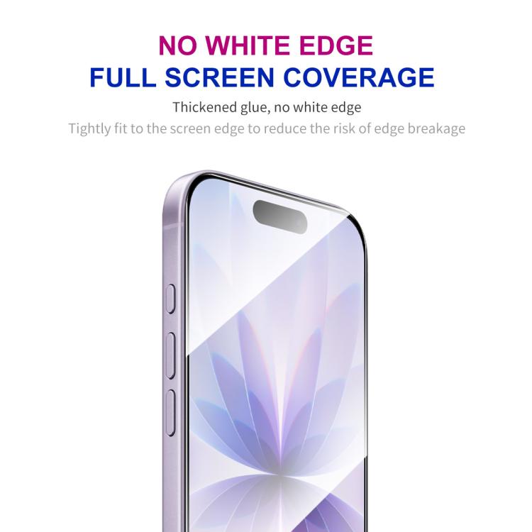 For iPhone 17 5pcs ENKAY Thickened Glue No White Edge High Aluminum-silicon Tempered Glass Film by ENKAY