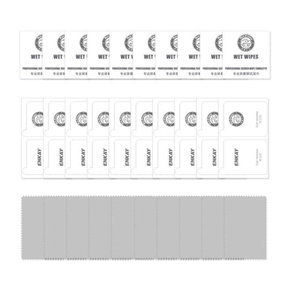 For iPhone 17 10pcs ENKAY Thickened Glue No White Edge High Aluminum-silicon Tempered Glass Film by ENKAY