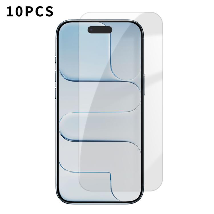 For iPhone Air Kalebol 10pcs High-Aluminum Semi-Screen Anti-Fingerprint HD Tempered Glass Film by Kalebol