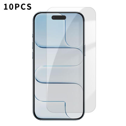 For iPhone Air Kalebol 10pcs High-Aluminum Semi-Screen Anti-Fingerprint HD Tempered Glass Film by Kalebol