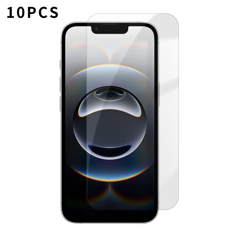 For iPhone 16e Kalebol 10pcs High-Aluminum Semi-Screen Anti-Fingerprint HD Tempered Glass Film by Kalebol