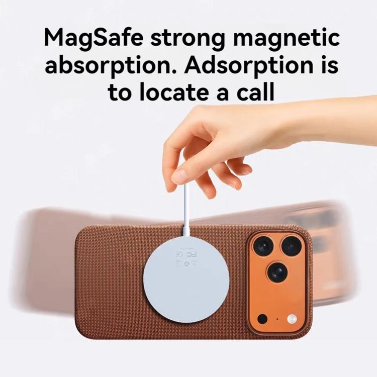 For iPhone 17 Pro Kalebol Fabric-Textured Perforated MagSafe PC Phone Case(Purple) by Kalebol