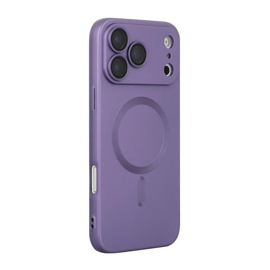For iPhone 17 Pro Max ENKAY MagSafe Matte TPU Phone Case with Lens Film(Purple) by ENKAY