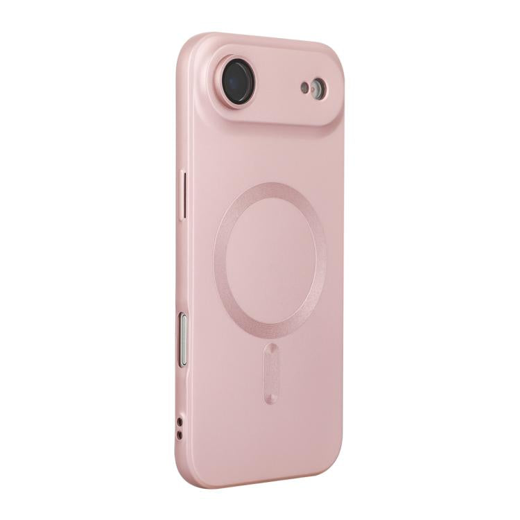 For iPhone Air ENKAY MagSafe Matte TPU Phone Case with Lens Film(Pink) by ENKAY