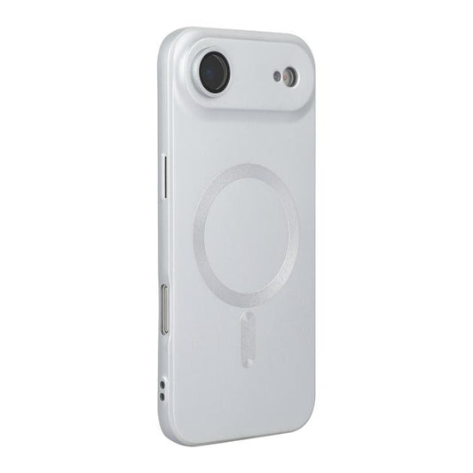 For iPhone Air ENKAY MagSafe Matte TPU Phone Case with Lens Film(Silver) by ENKAY