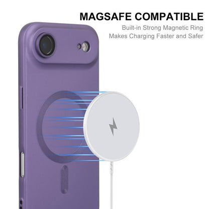 For iPhone Air ENKAY MagSafe Matte TPU Phone Case with Lens Film(Blue) by ENKAY