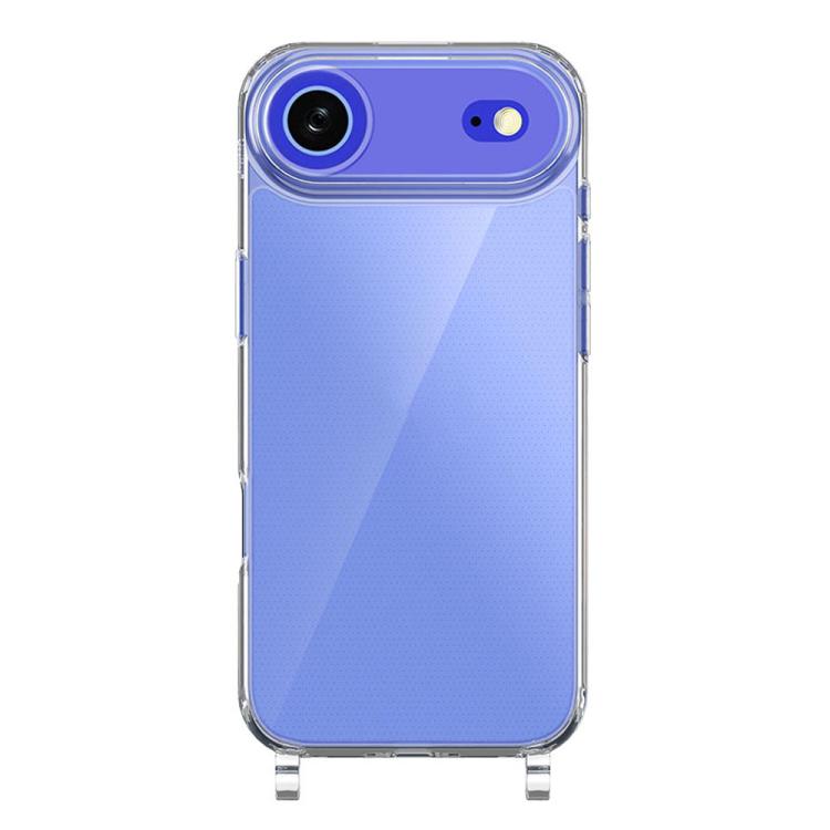 For iPhone Air Kalebol Minimalist Transparent Lanyard Integrated Phone Case(Transparent) by Kalebol