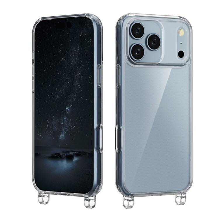 For iPhone 13 Pro Kalebol Minimalist Transparent Lanyard Integrated Phone Case(Transparent) by Kalebol