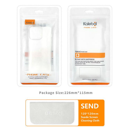 For iPhone 17 Pro Max Kalebol Minimalist Transparent Lanyard Integrated Phone Case(Transparent) by Kalebol