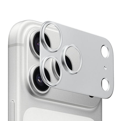 For iPhone 17 Pro Kalebol Metal Convex Hollow Lens Protector Ring(Silver) by Kalebol